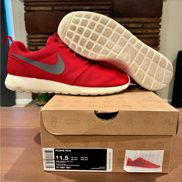 Nike Roshe Run “Sport Red” / Sz. 11.5 / NDS - Picture 1 of 6